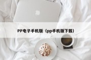 PP电子手机版（pp手机版下载）
