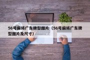56号麻将广东牌型图片（56号麻将广东牌型图片及尺寸）